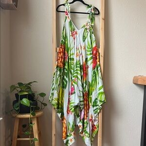 Tropical Floral Dress